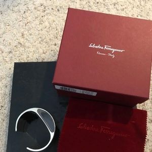 Salvatore Ferragamo Silver Bracelet